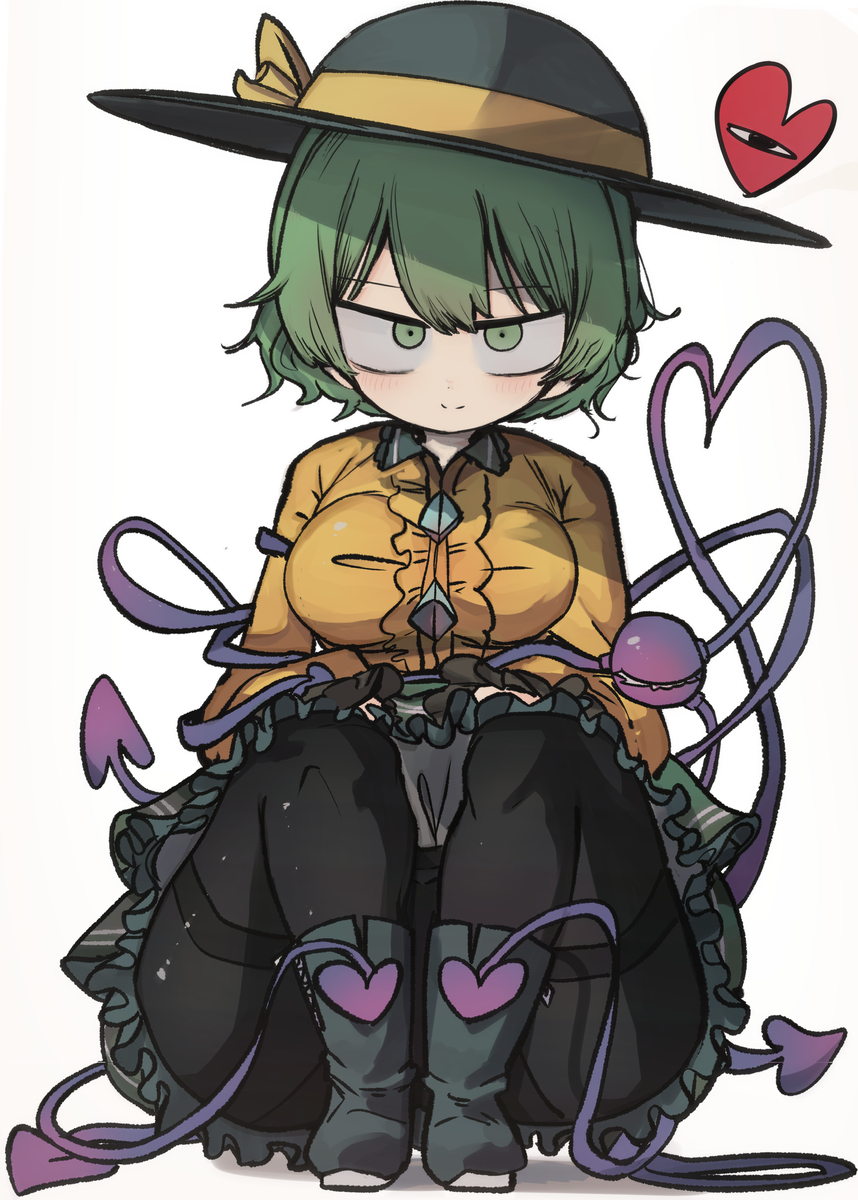 This is a pixiv picture whose title is じー.