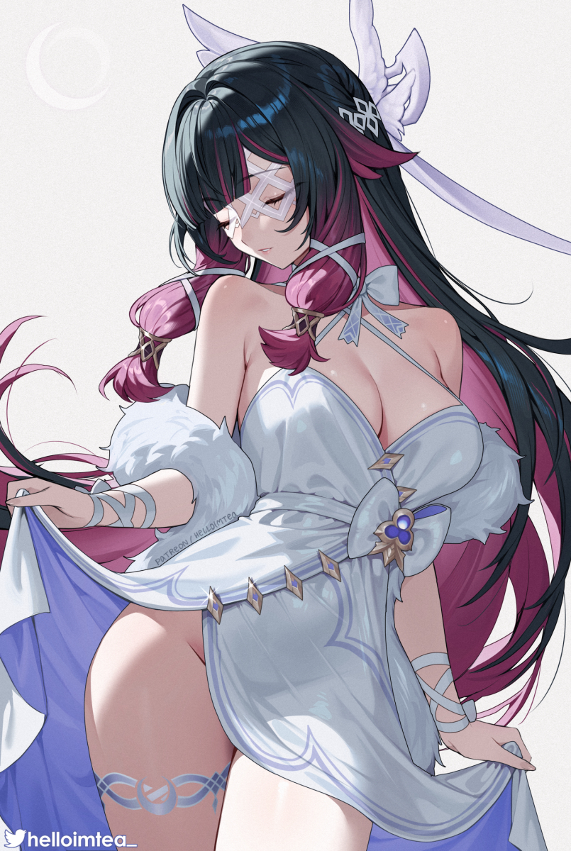 This is a pixiv picture whose title is コロンビーナ \ Columbina.