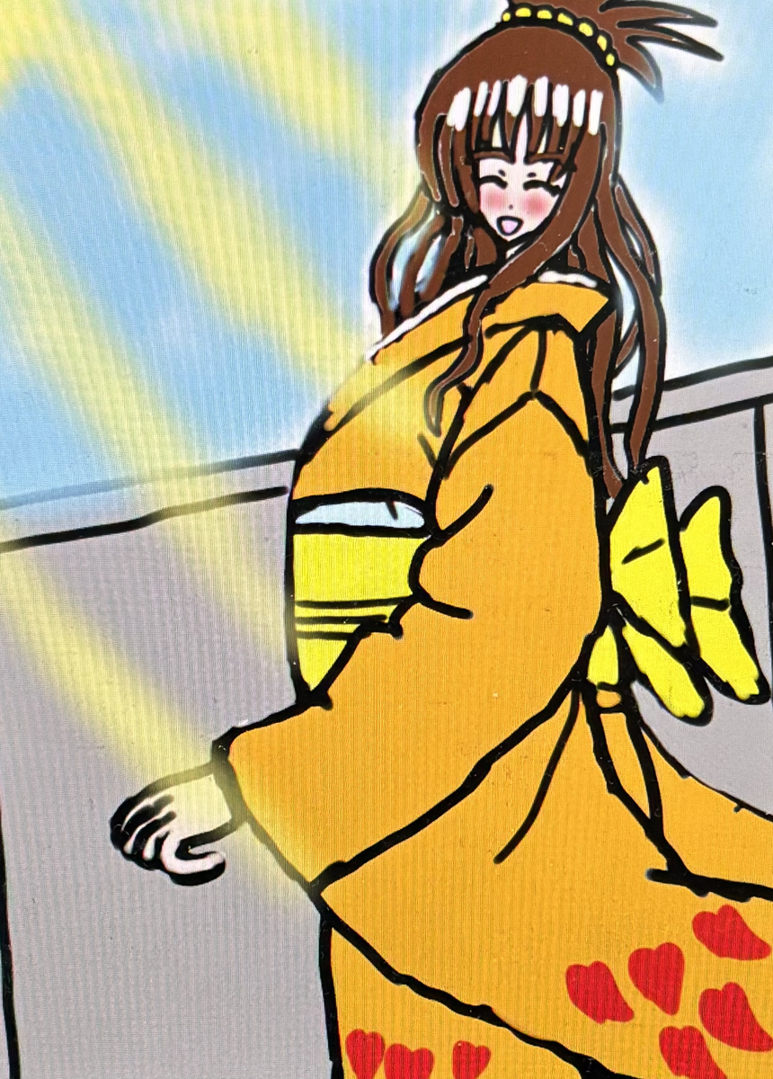 This is a pixiv picture whose title is 美柑💛🌅.