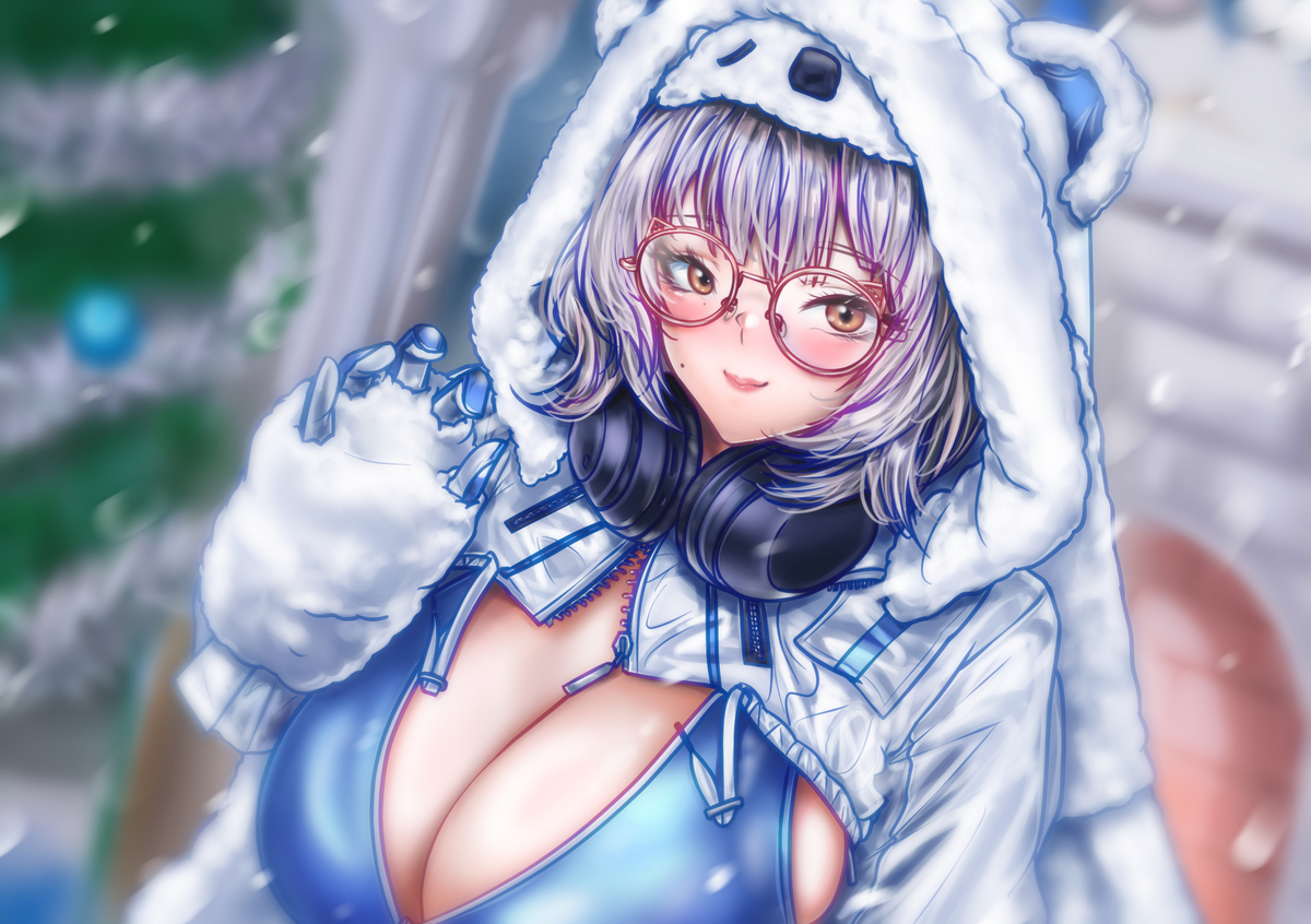 This is a pixiv picture whose title is 🐻‍❄️.