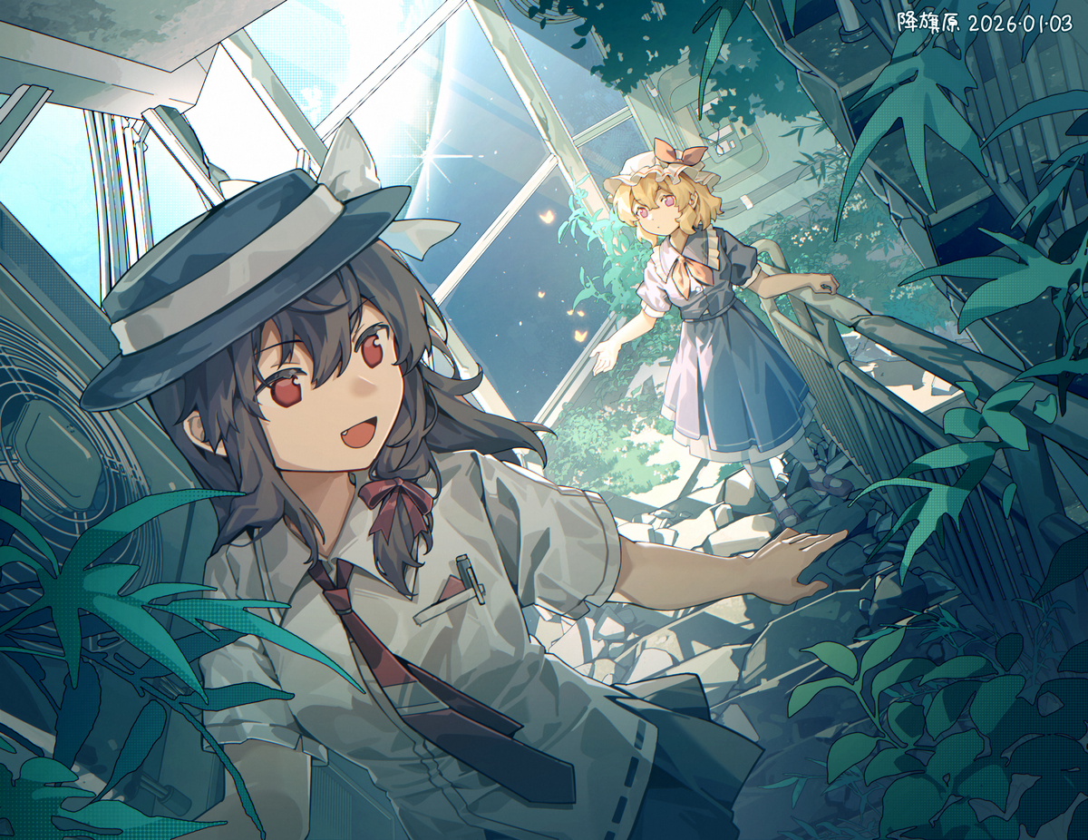 This is a pixiv picture whose title is 鸟船.