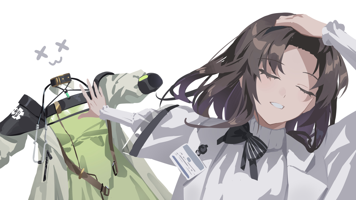 This is a pixiv picture whose title is 抱歉借过一下.