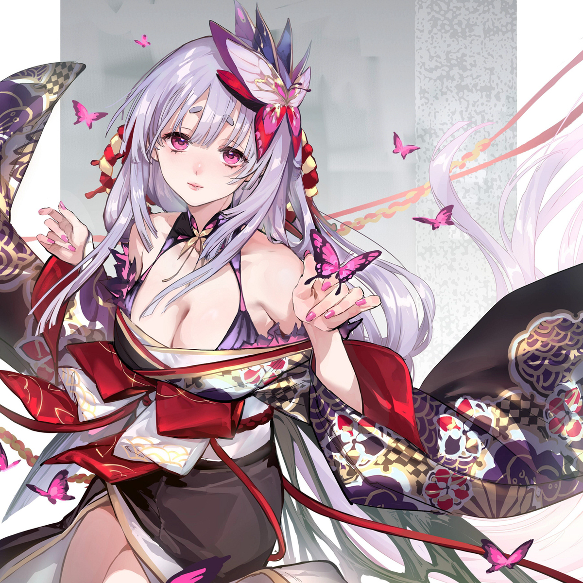 This is a pixiv picture whose title is ミロク.