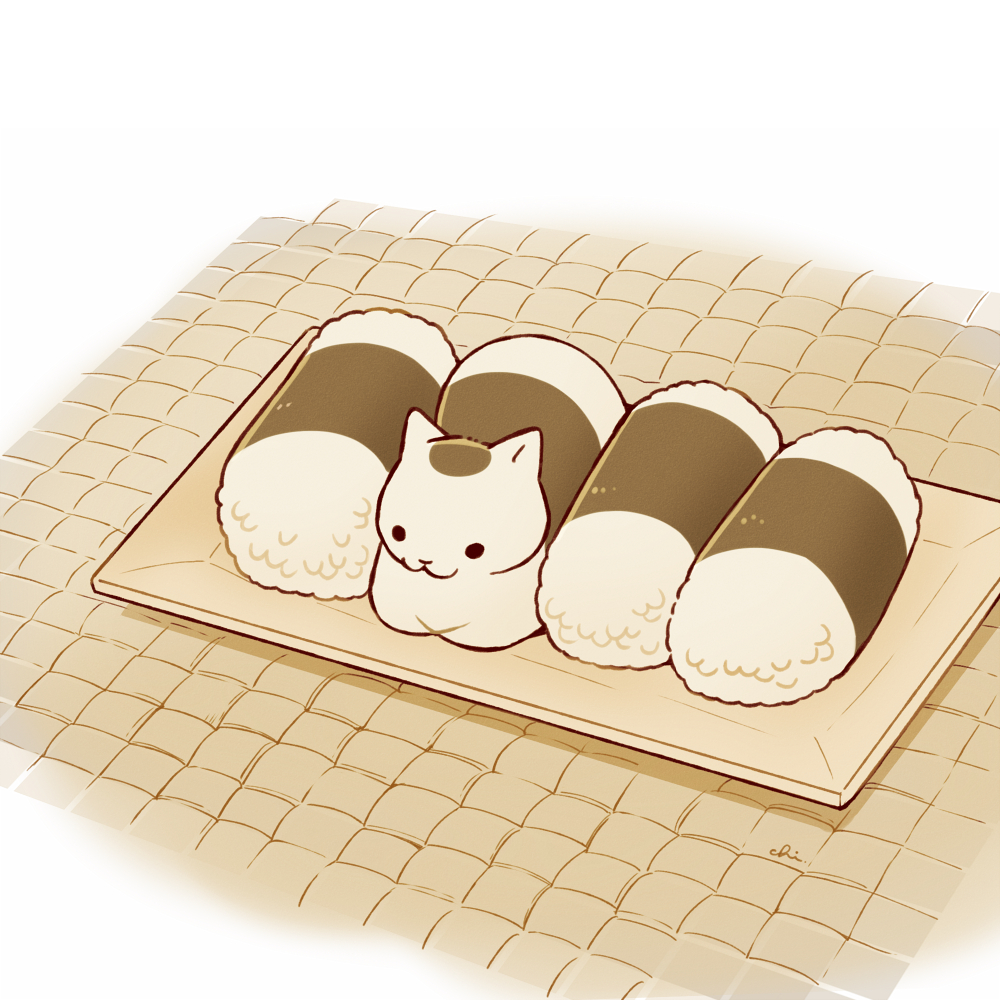 This is a pixiv picture whose title is 俵おにぎり.