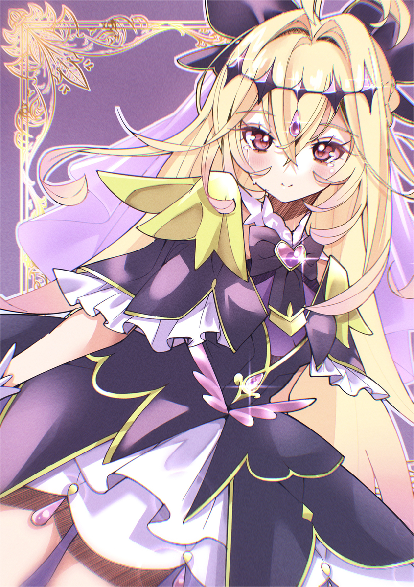 This is a pixiv picture whose title is キュアアルカナ・シャドウ.