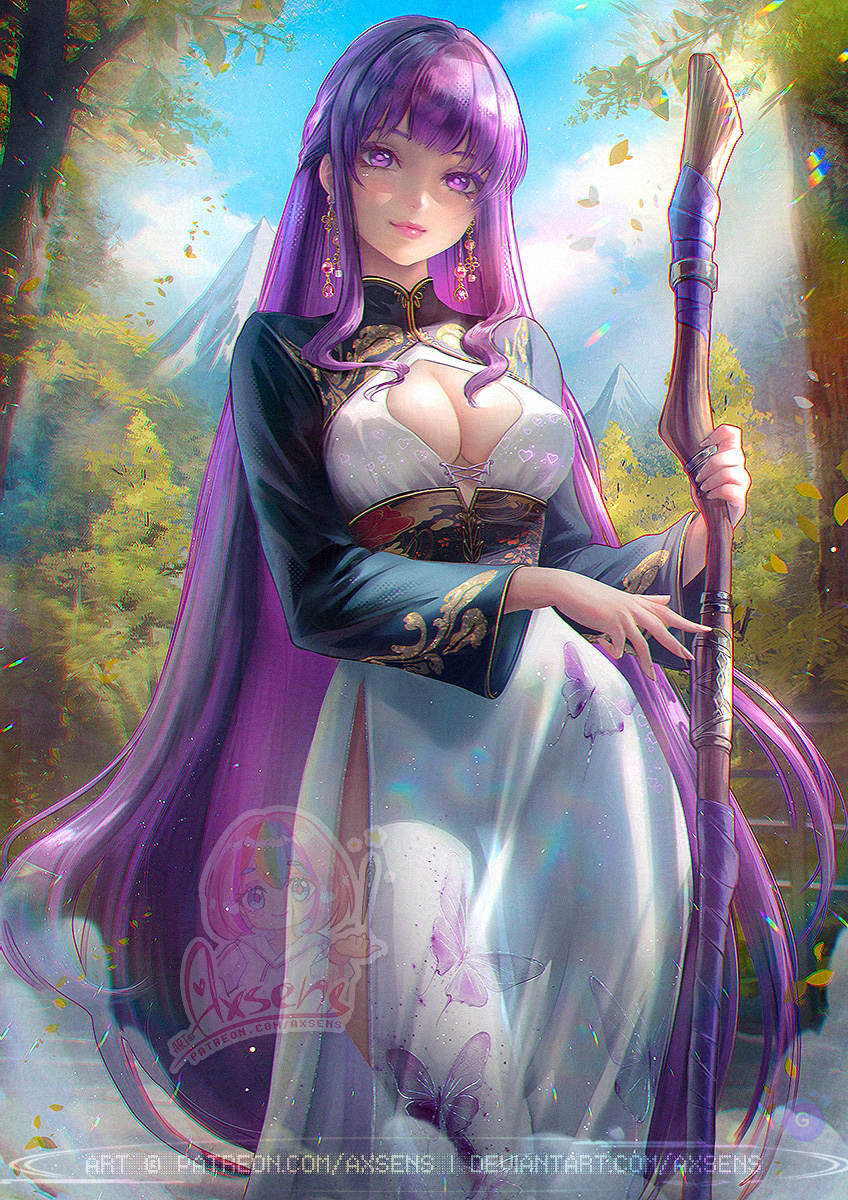 This is a pixiv picture whose title is フェルン / Fern.