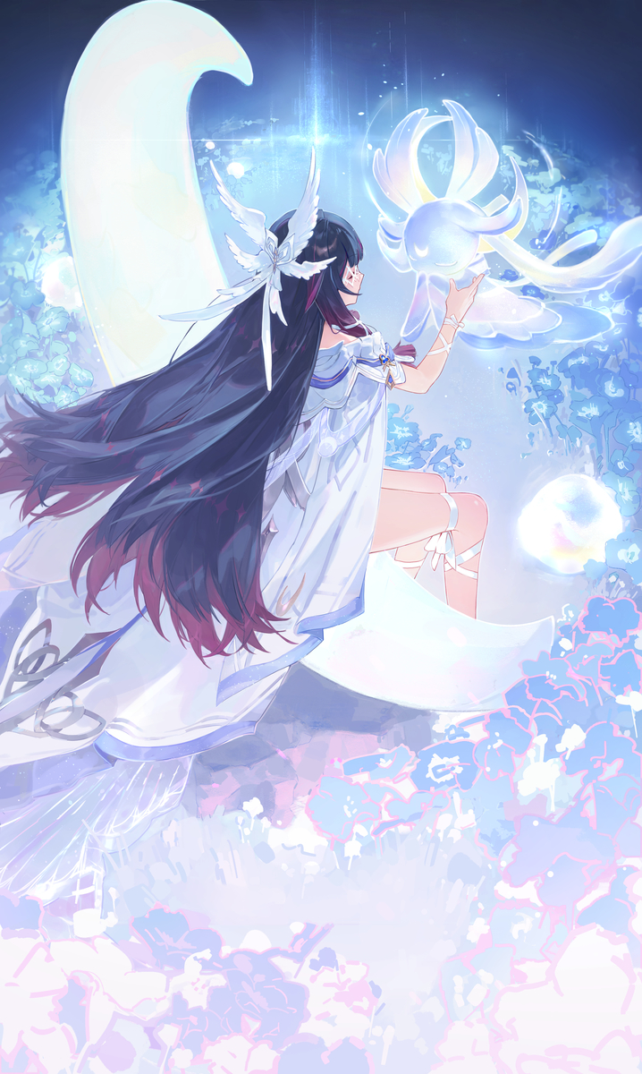 This is a pixiv picture whose title is 少女.