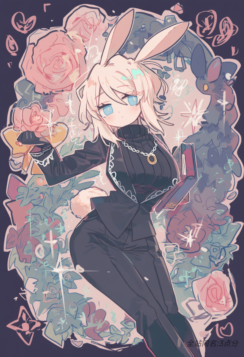 This is a pixiv picture whose title is 安洁浮.