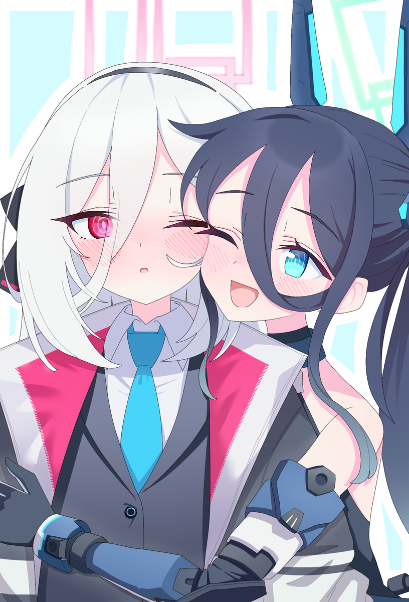 This is a pixiv picture whose title is アリス＆ケイ.