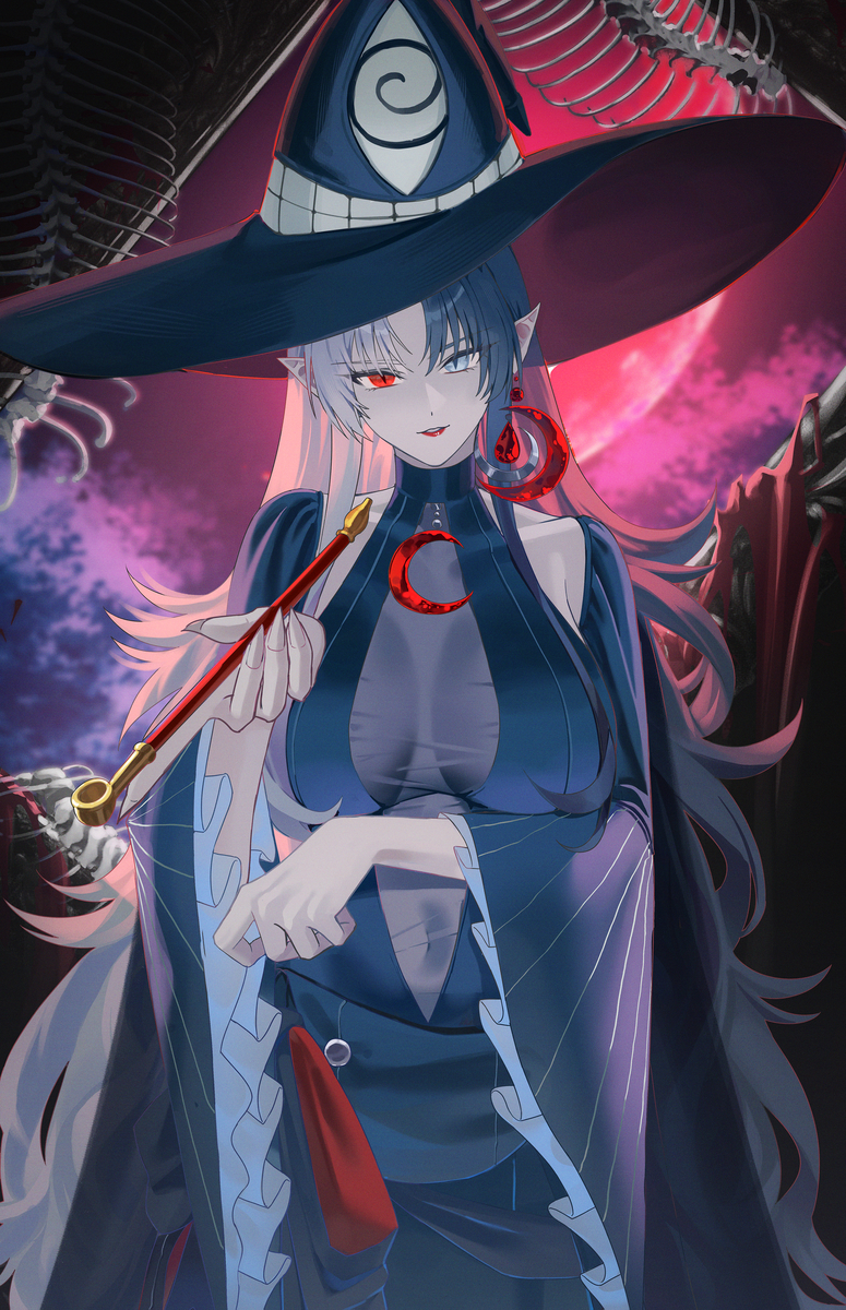 This is a pixiv picture whose title is Witch.