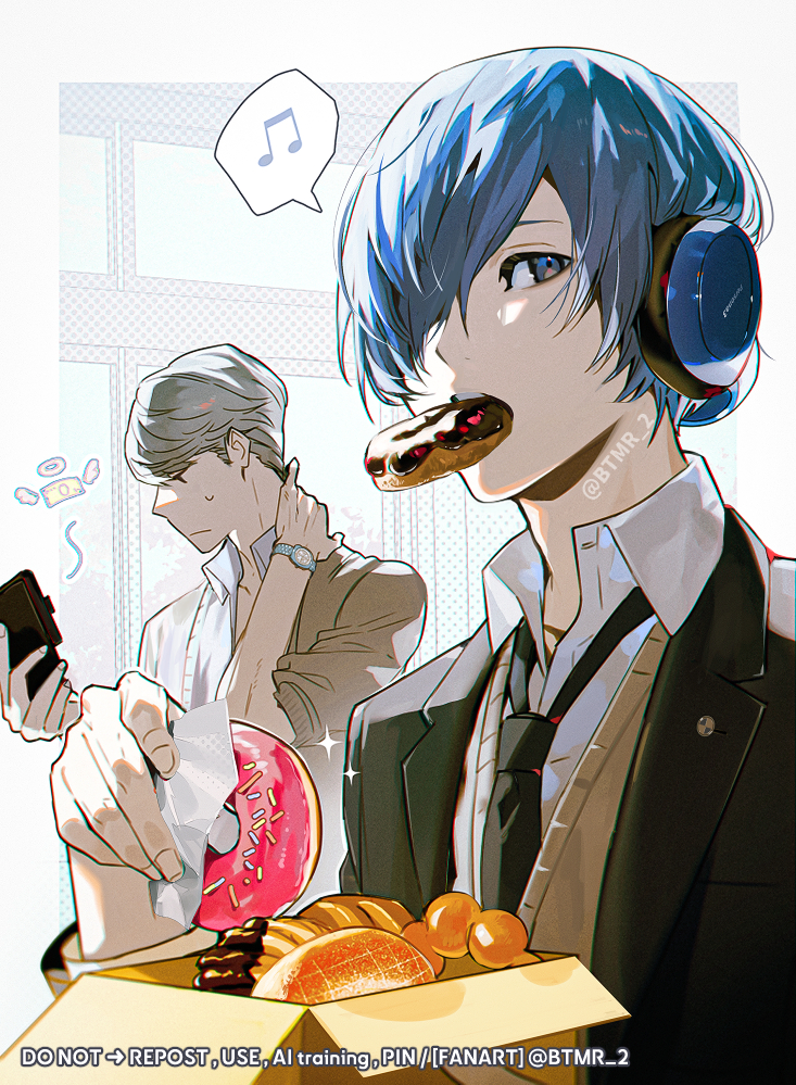 This is a pixiv picture whose title is 期末テストは僕のかち.