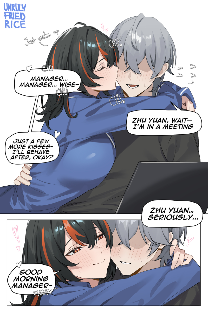 This is a pixiv picture whose title is Morning with Zhu Yuan.