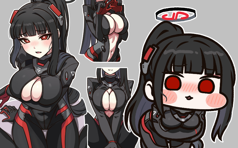 This is a pixiv picture whose title is 調月リオ.