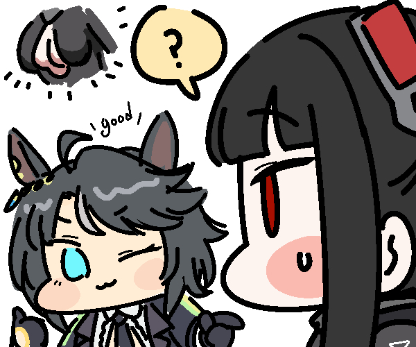 This is a pixiv picture whose title is 調月リオ.