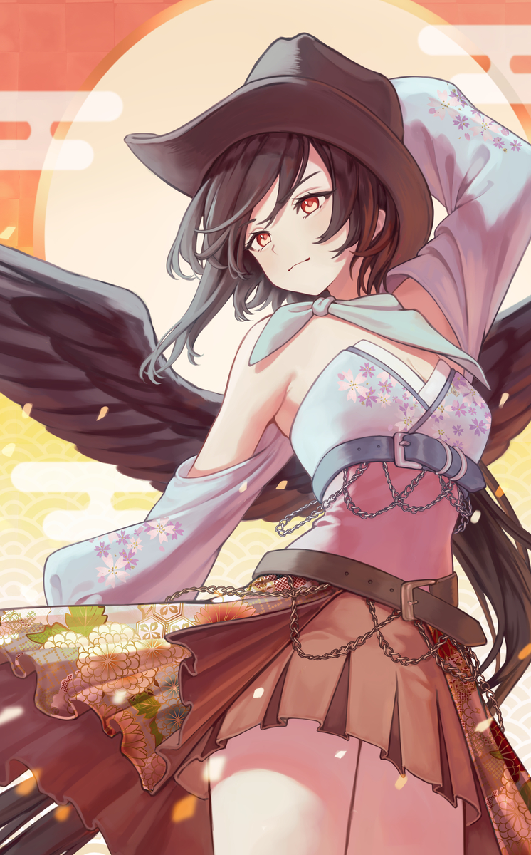 This is a pixiv picture whose title is 2026.