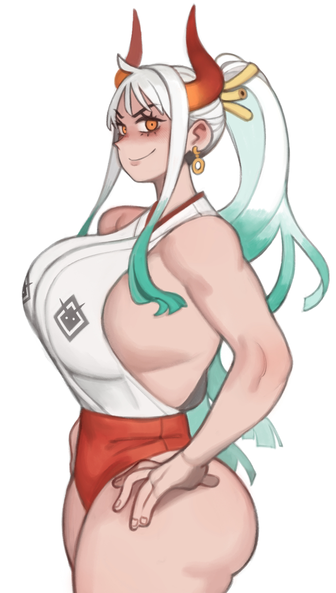 This is a pixiv picture whose title is Yamato🧡❤️.