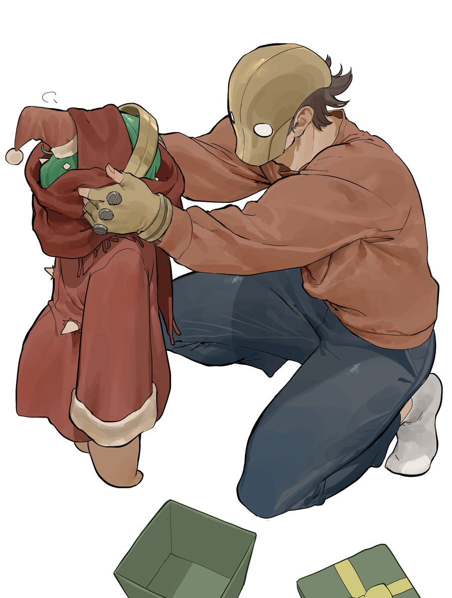 This is a pixiv picture whose title is 너무큼.