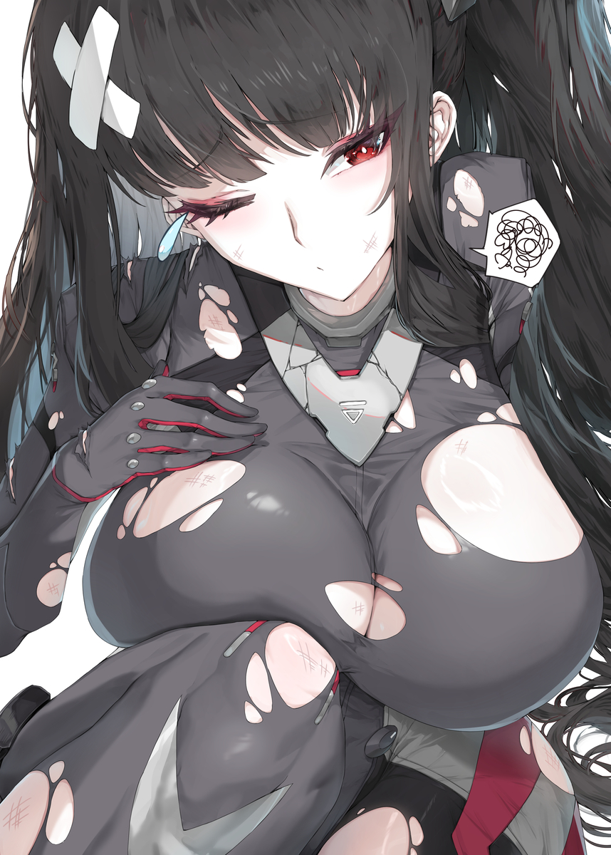 This is a pixiv picture whose title is 調月リオ(臨戦) - 敗北CG.