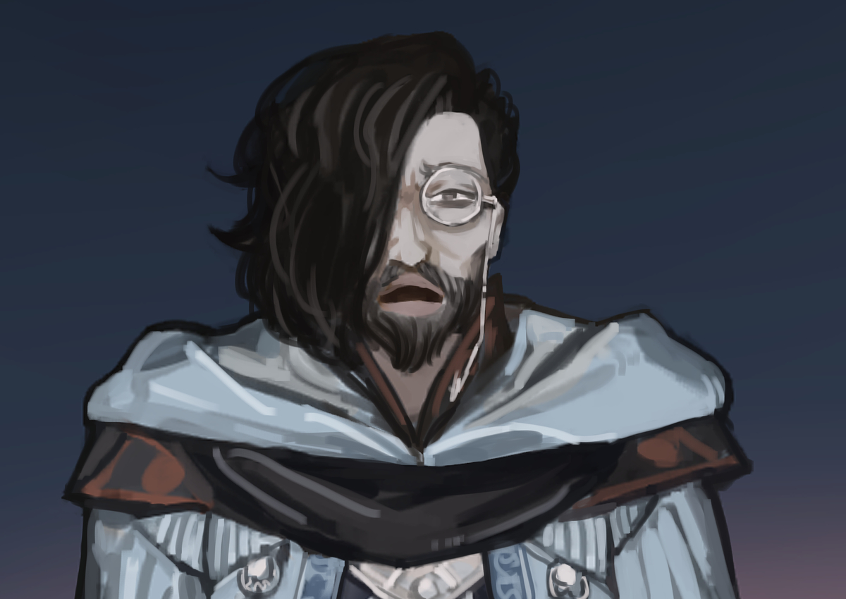 This is a pixiv picture whose title is 肚子饿了.......