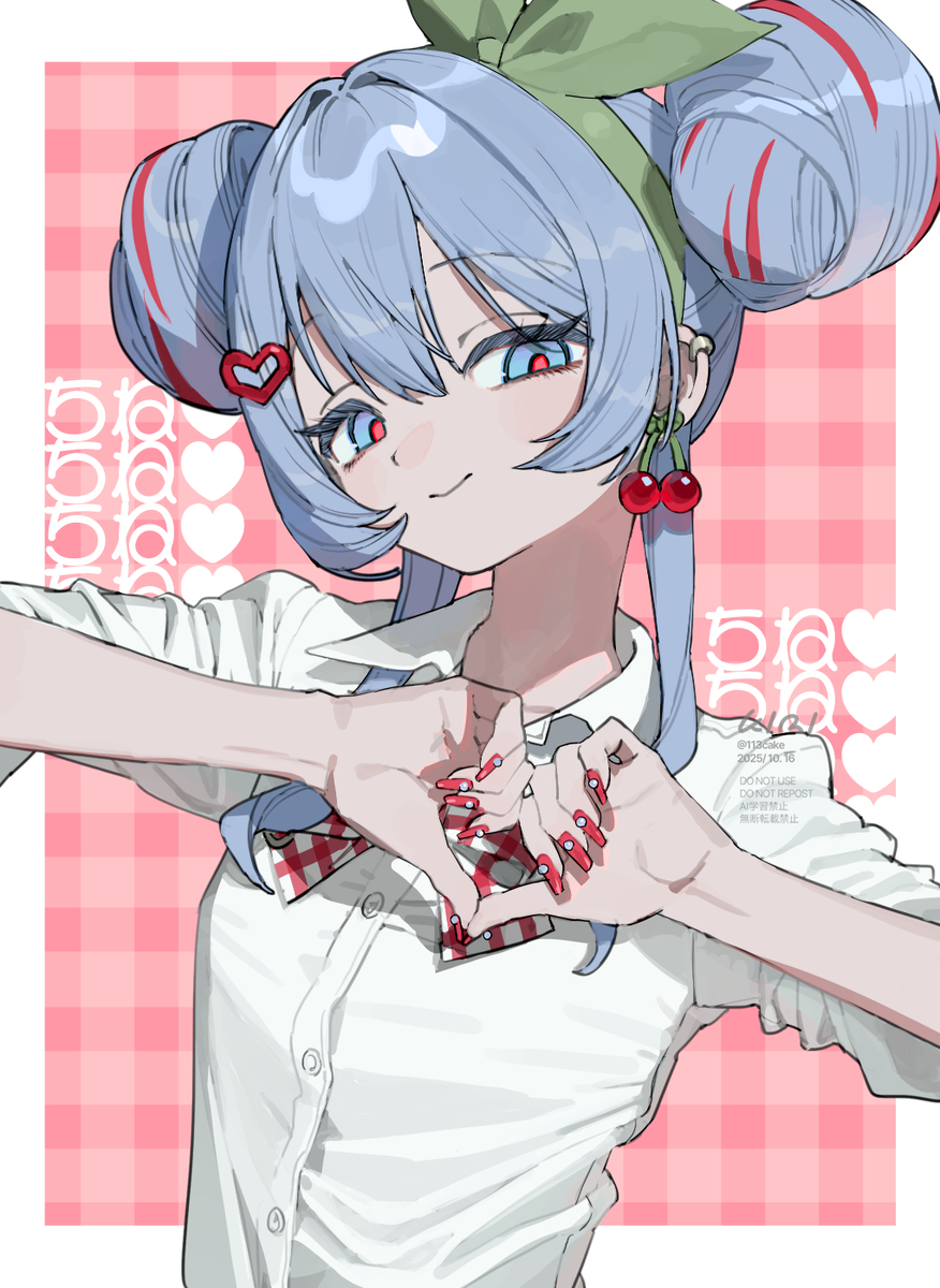This is a pixiv picture whose title is 🍒.