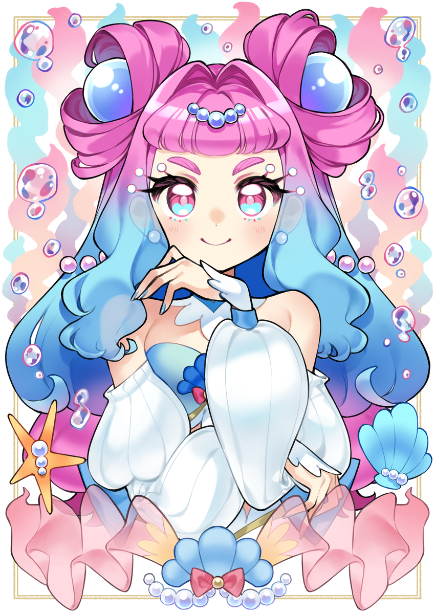 This is a pixiv picture whose title is キュアラメール.