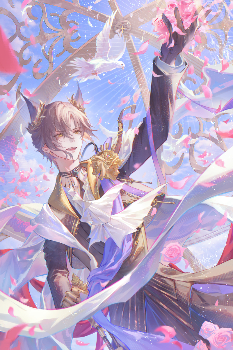 This is a pixiv picture whose title is ルシアン.