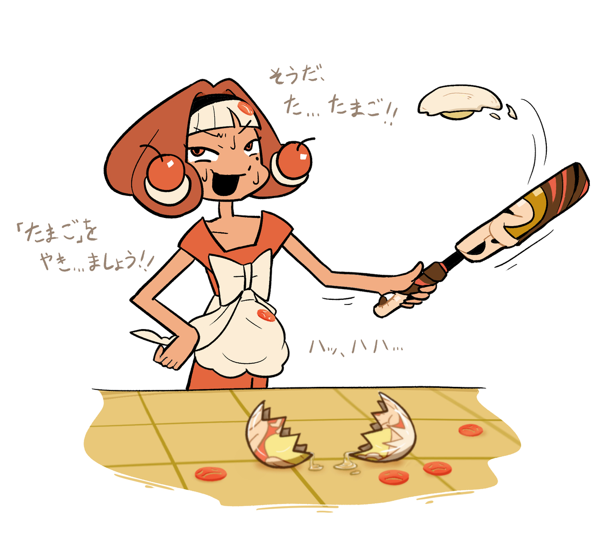 This is a pixiv picture whose title is ポッピン.