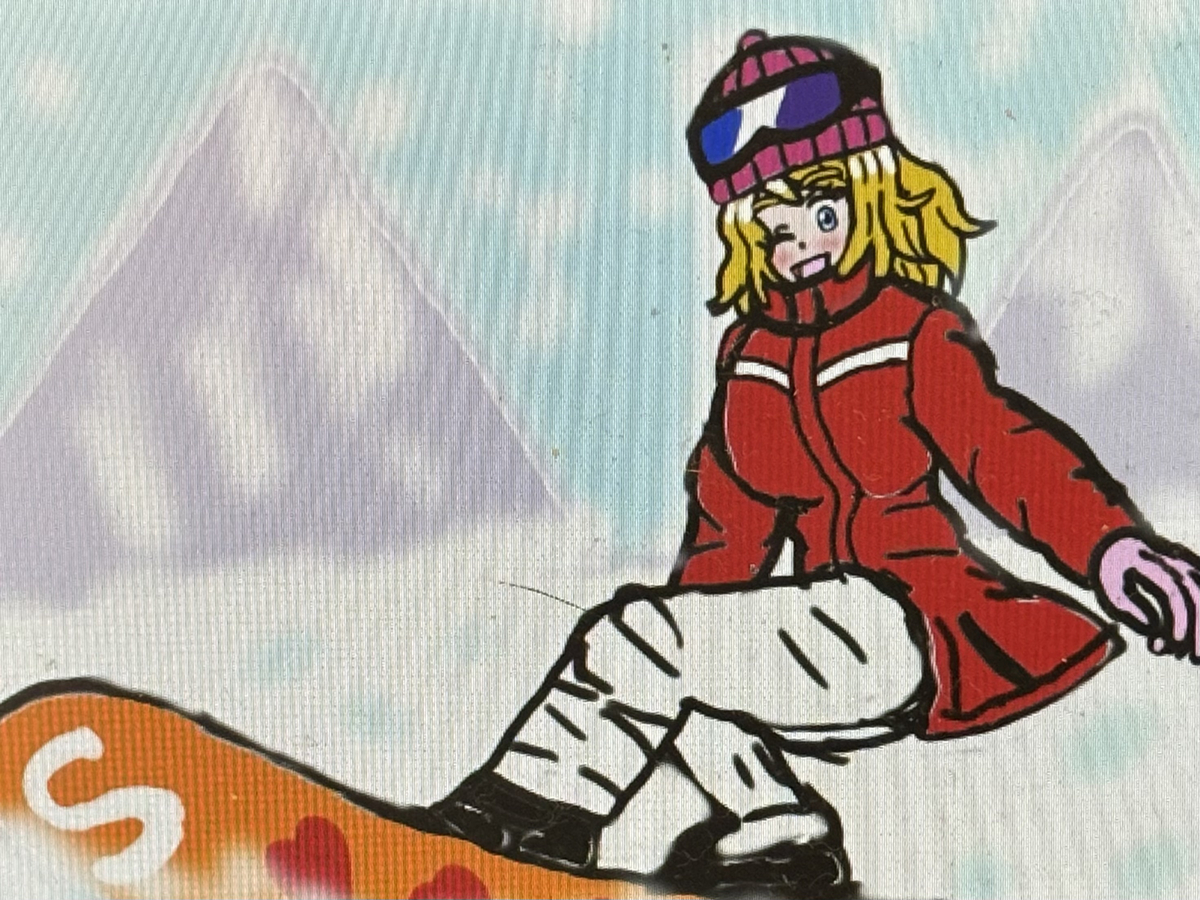 This is a pixiv picture whose title is ホットスノーボーダー・セレナ💕🏂.