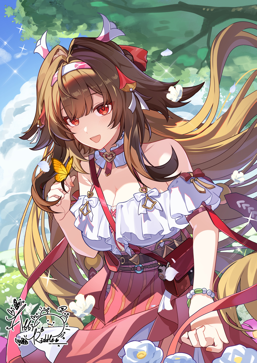 This is a pixiv picture whose title is 与小光师姐约会中.