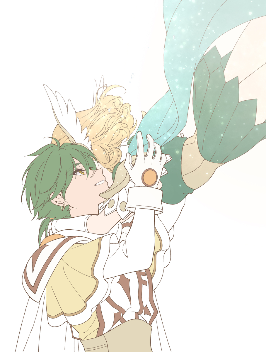 This is a pixiv picture whose title is わらって.