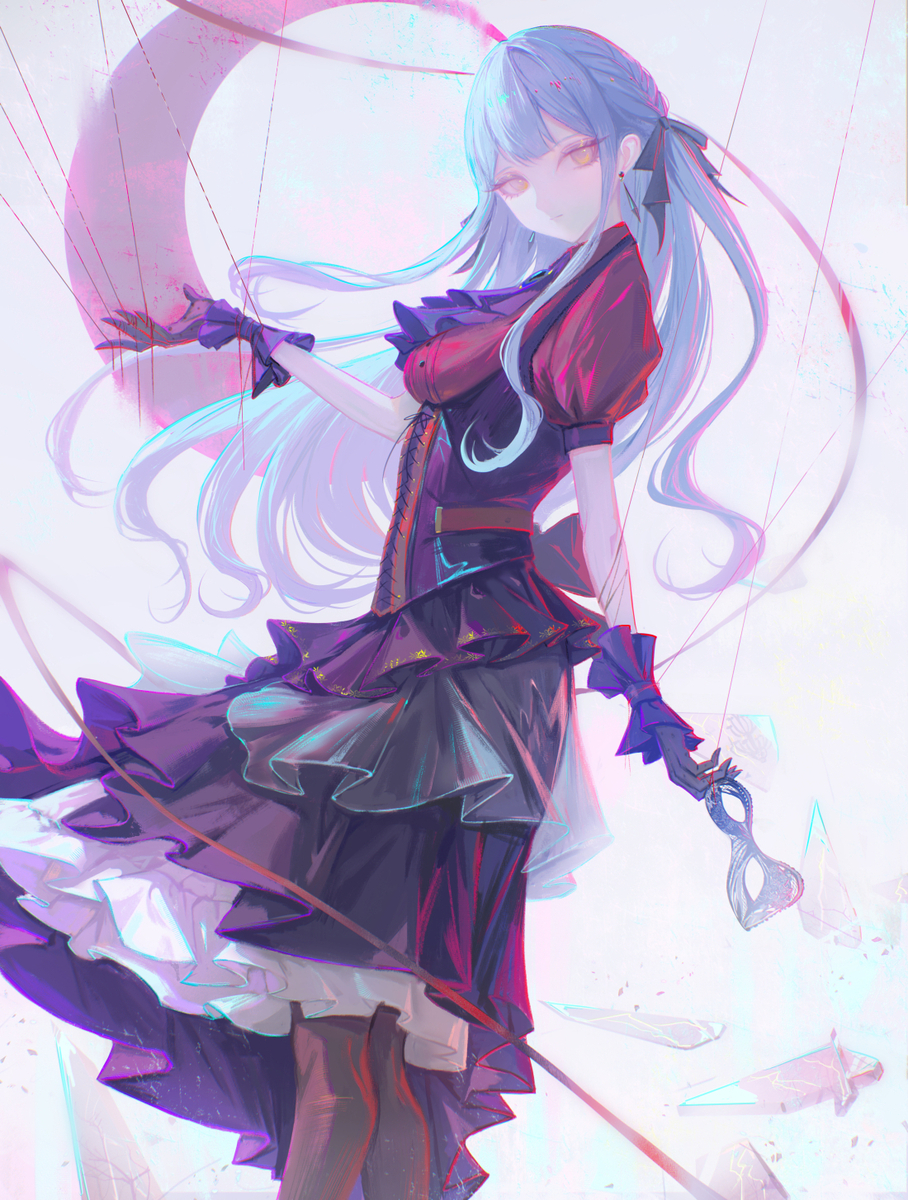 This is a pixiv picture whose title is 豐川祥子.