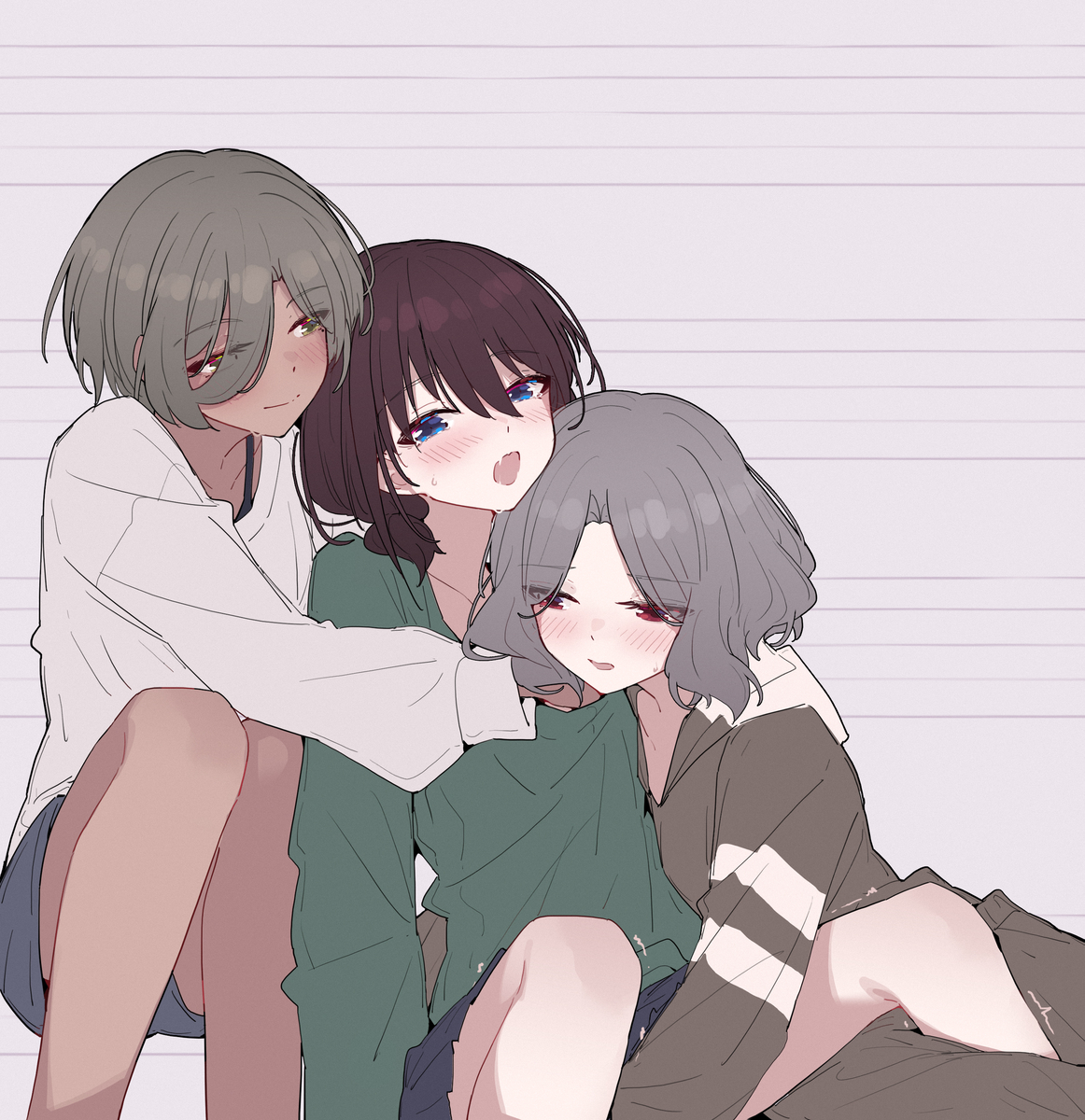 This is a pixiv picture whose title is day205.5 弄坏空调的补偿，就用身体来还吧😋.