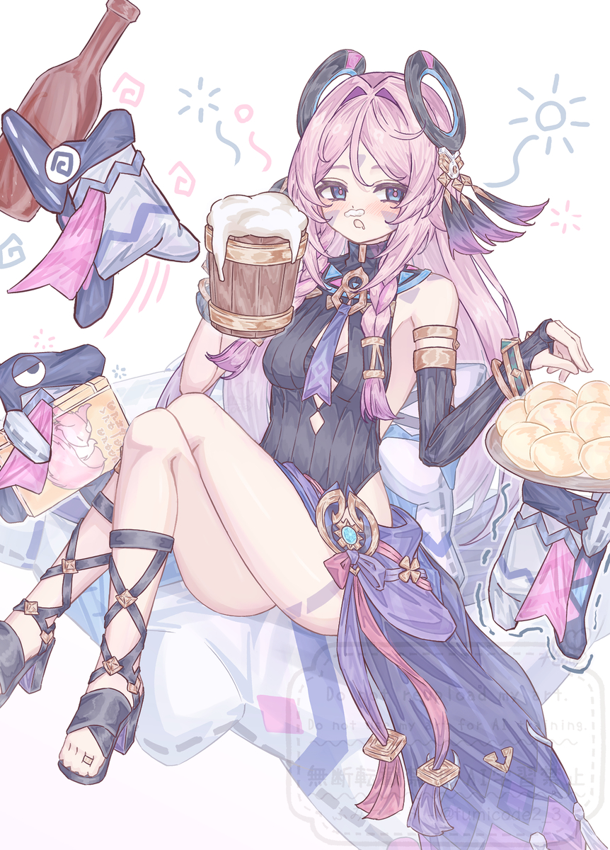 This is a pixiv picture whose title is シトラリ生誕祭2026.