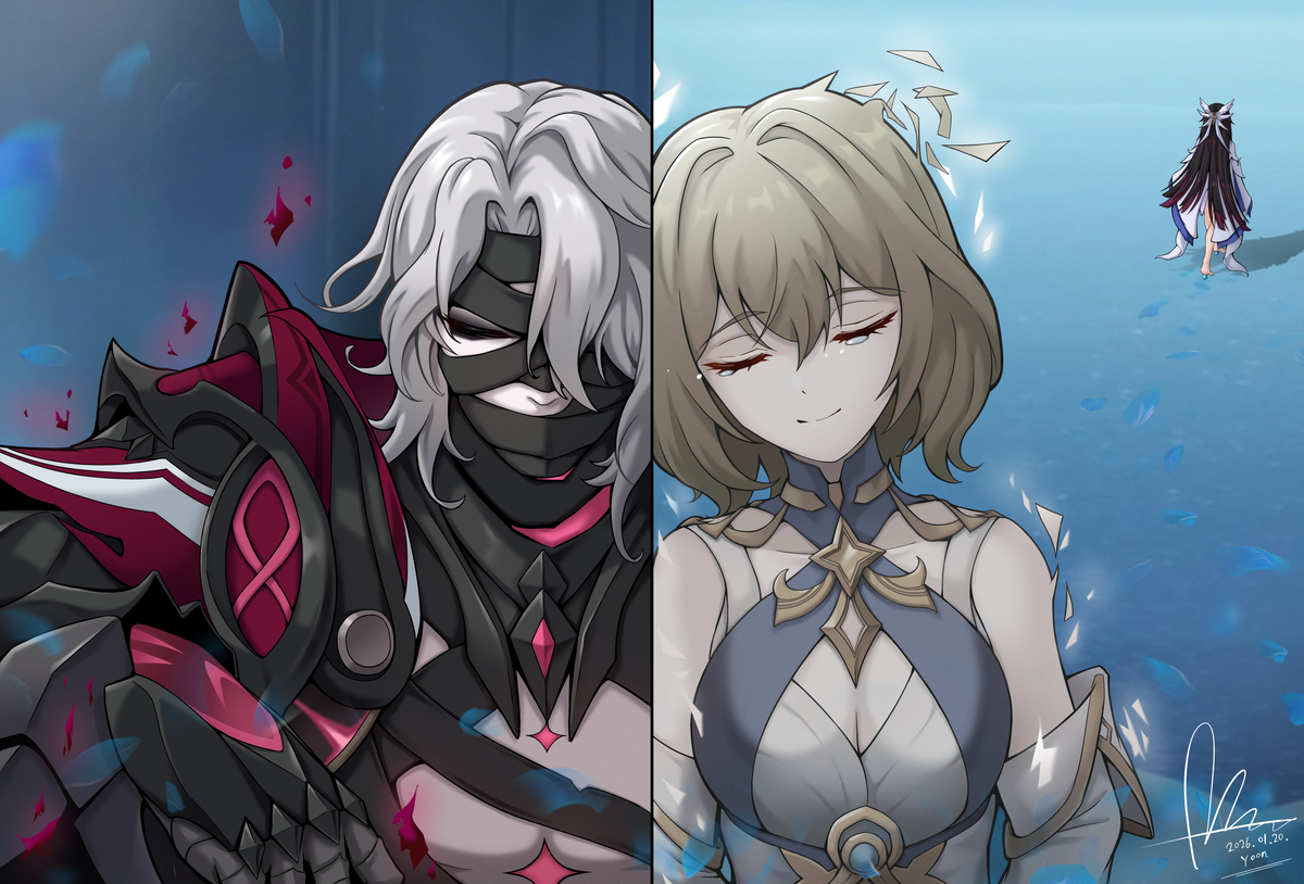 This is a pixiv picture whose title is レリル & ソリンディス.