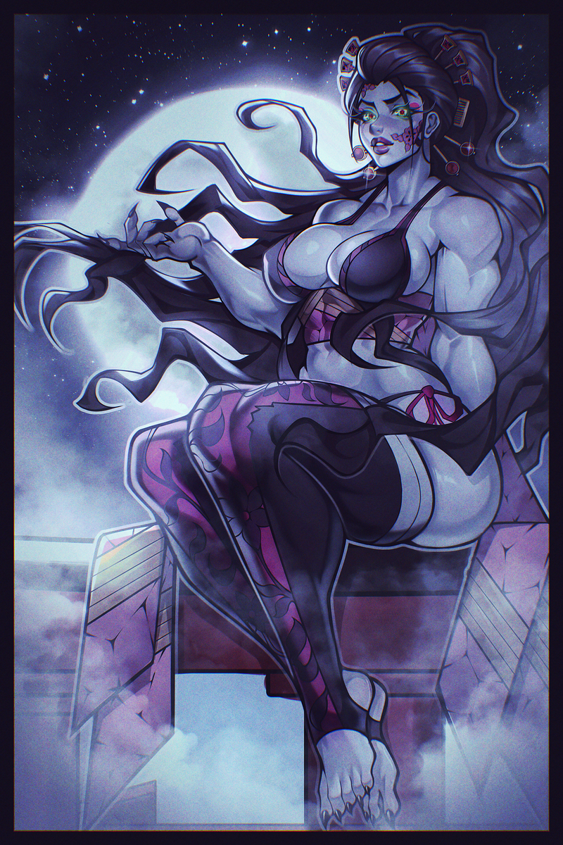 This is a pixiv picture whose title is Daki.