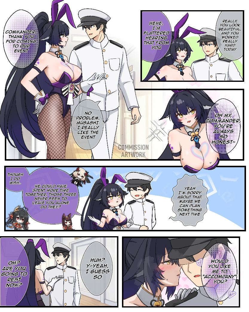 This is a pixiv picture whose title is Azur Lane.