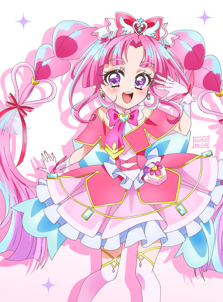 This is a pixiv picture whose title is キュアミスティック.