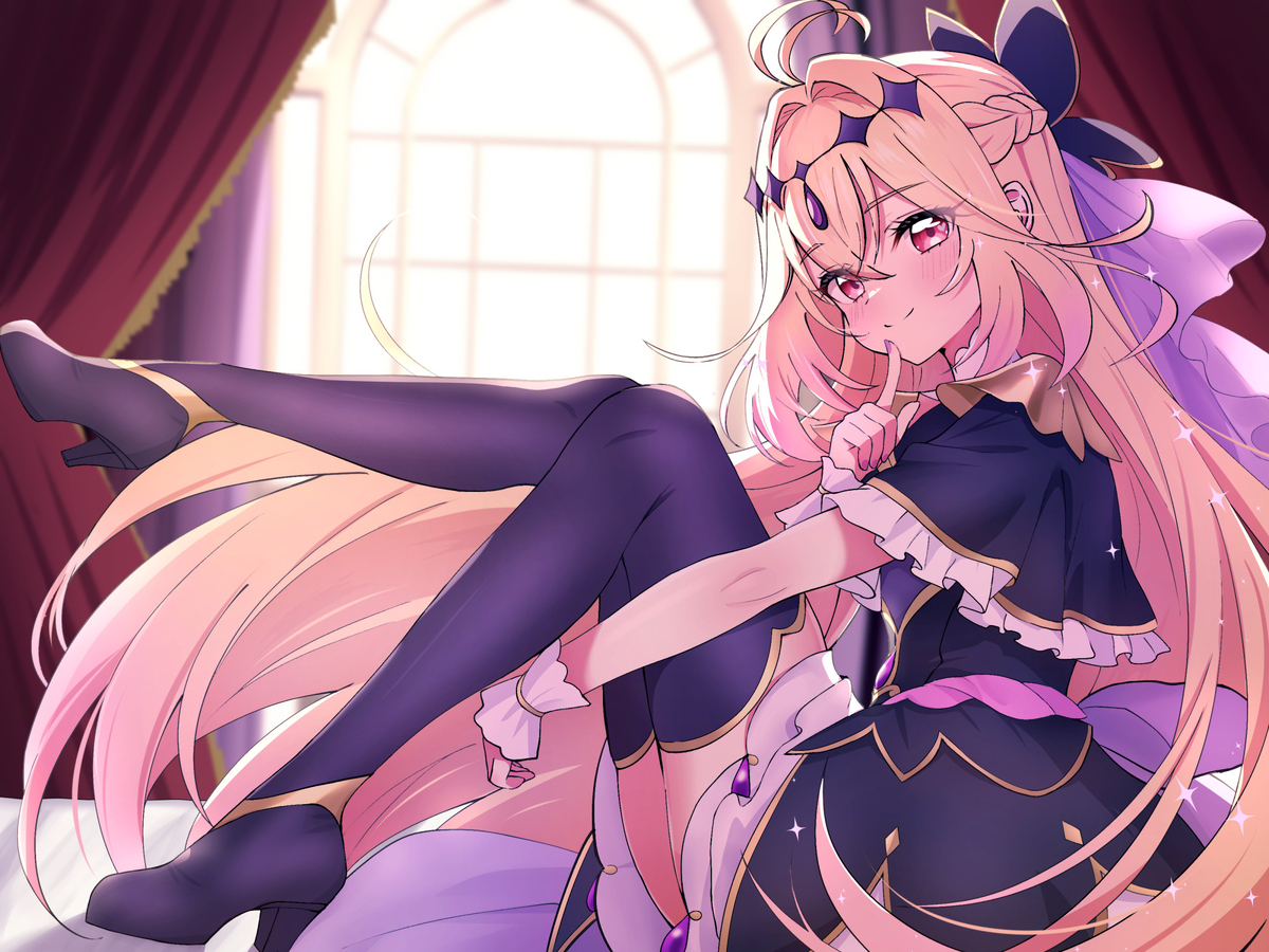 This is a pixiv picture whose title is キュアアルカナ・シャドウちゃん.