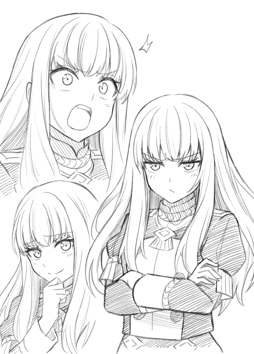 This is a pixiv picture whose title is FE リシテア.