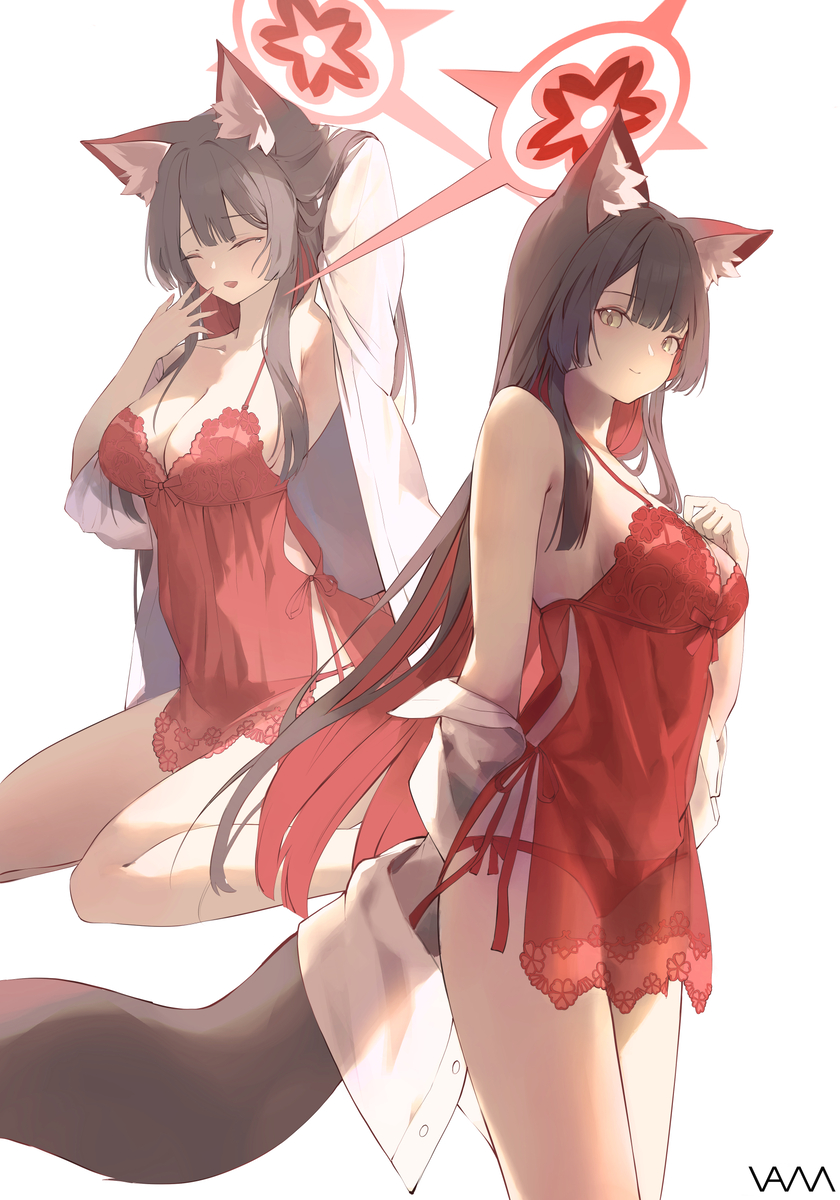 This is a pixiv picture whose title is lingerie.