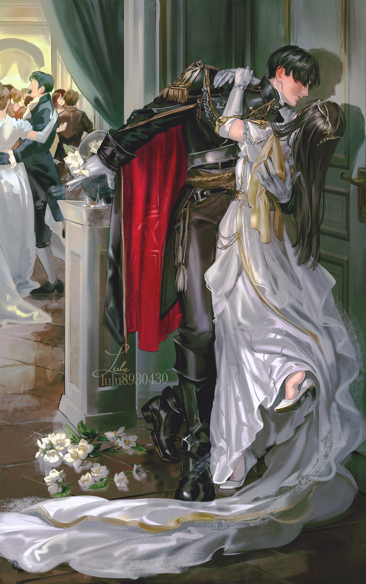 This is a pixiv picture whose title is 密会.