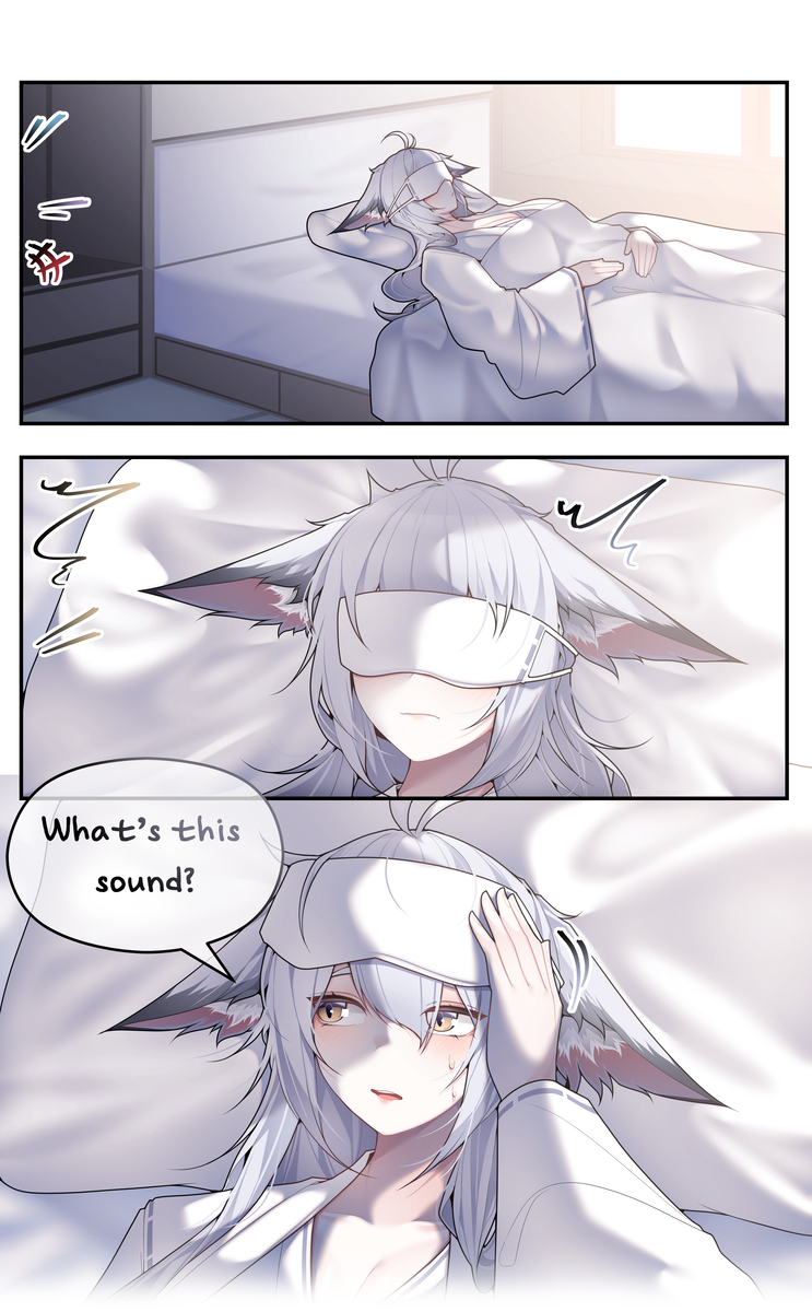 This is a pixiv picture whose title is もふもふ.