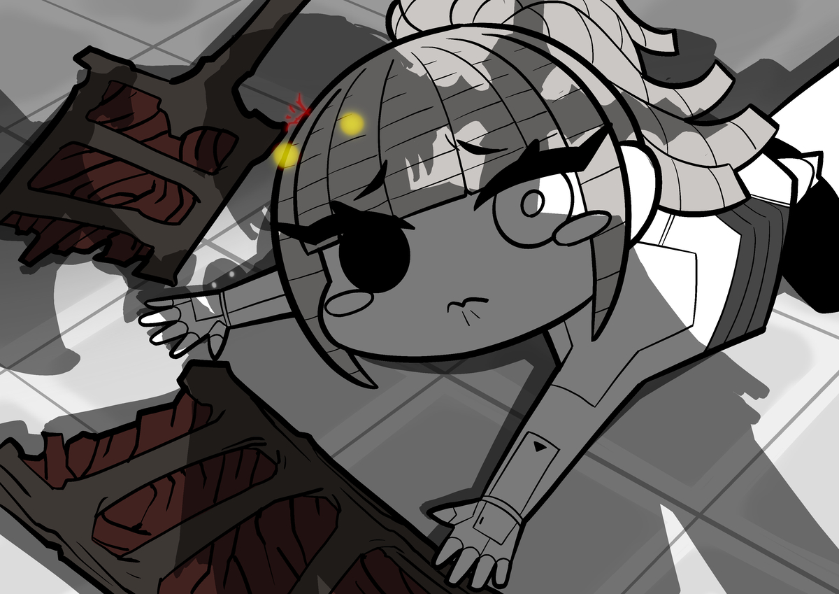 This is a pixiv picture whose title is 알비나.