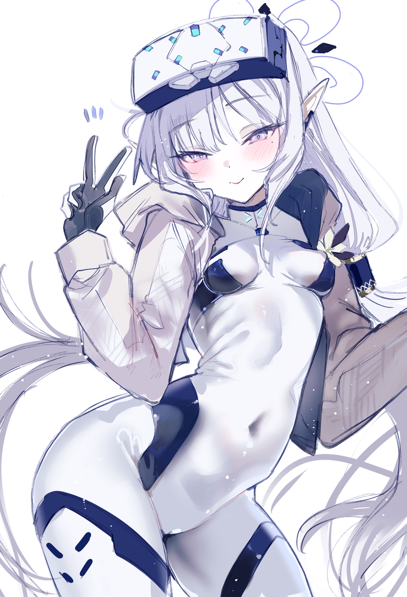 This is a pixiv picture whose title is 臨戦ヒマリ.