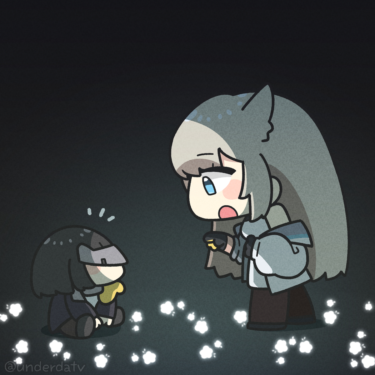 This is a pixiv picture whose title is 너무나도 길고 긴 기다림 끝에....