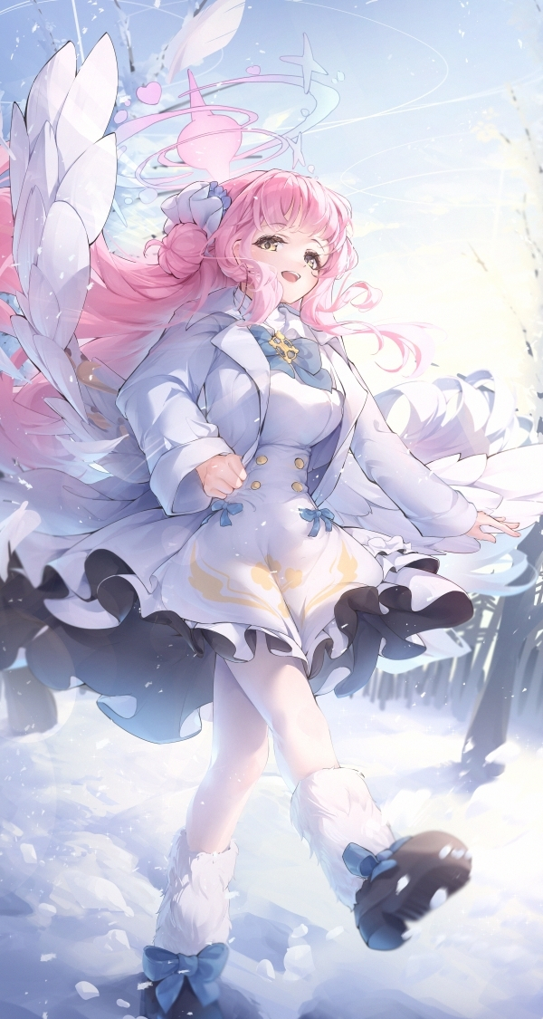 This is a pixiv picture whose title is 聖園ミカ🌨.