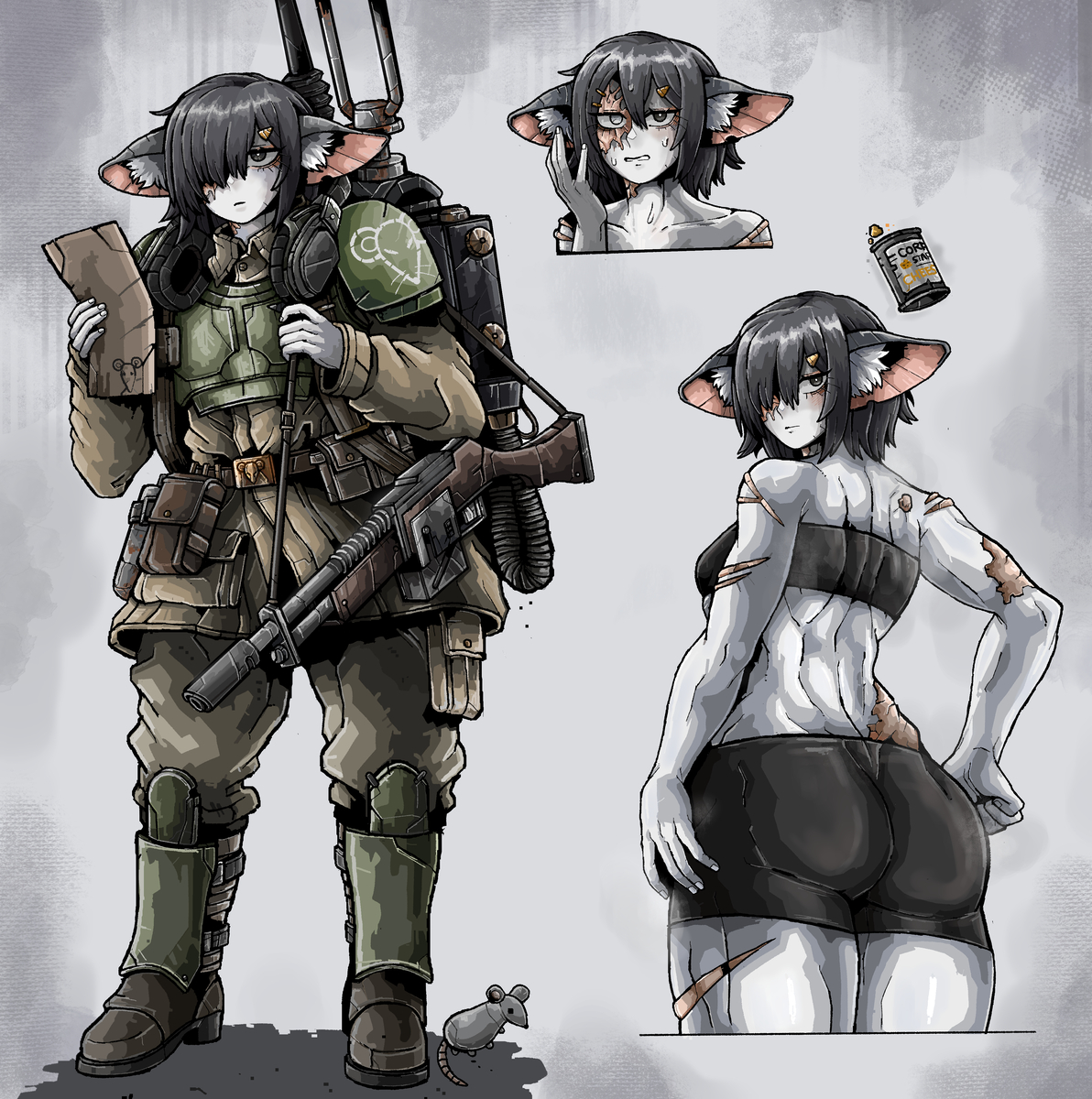 This is a pixiv picture whose title is Nightsider Scout.