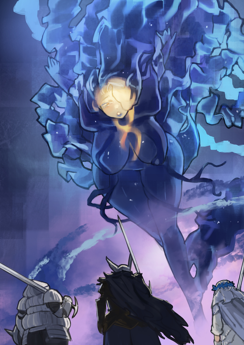 This is a pixiv picture whose title is 只有风暴才能击倒大雷.