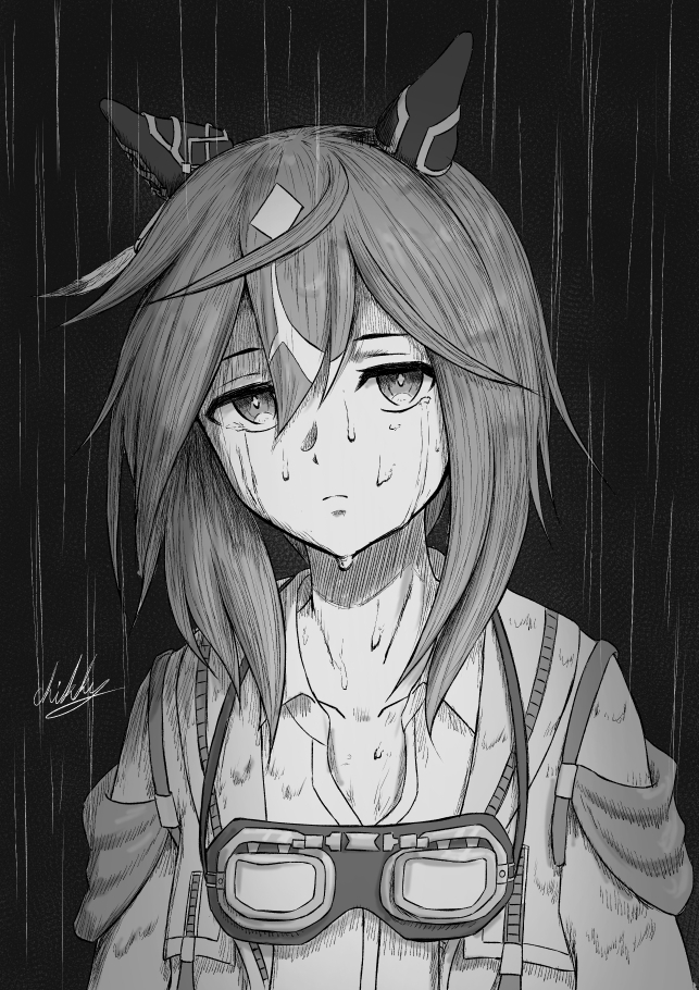 This is a pixiv picture whose title is 旅、時々.