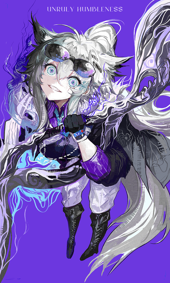 This is a pixiv picture whose title is 💜.